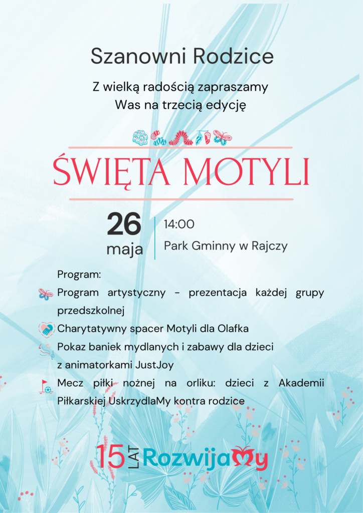 Plakat święto motyli